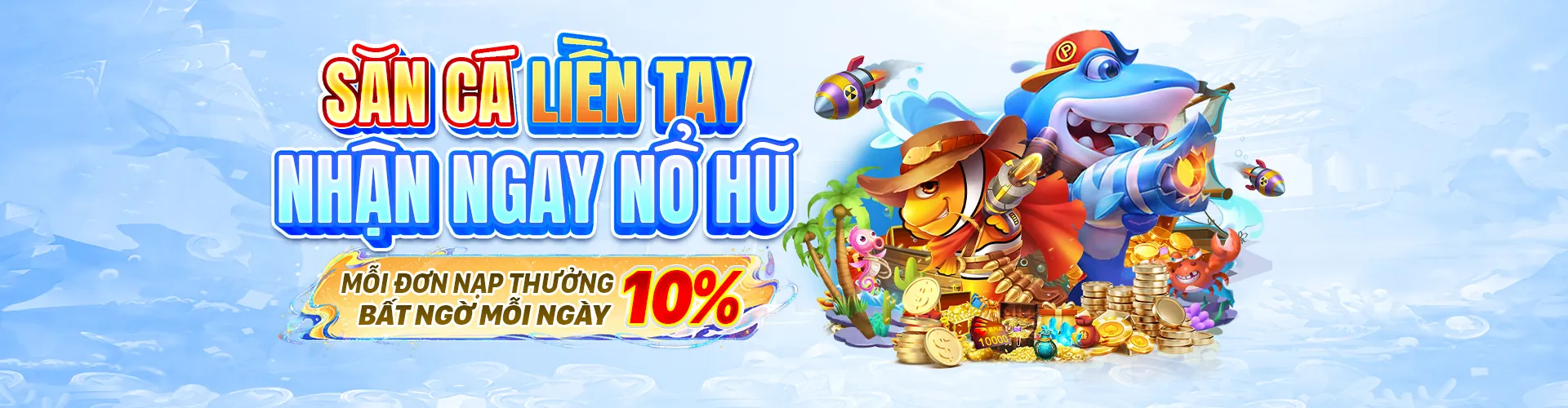 Hình ảnh đại dương sôi động với game bắn cá Ball8 Link Mới
